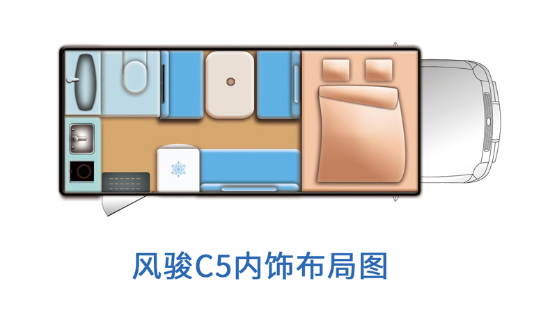 多少人因為大床“翻牌”這款房車